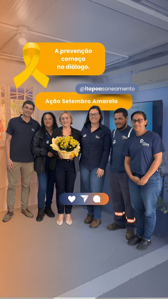 Itapoá Saneamento - Setembro Amarelo